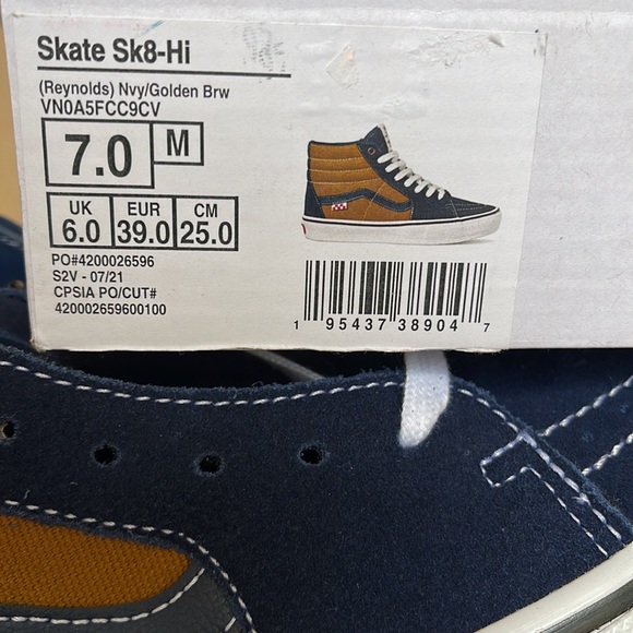 Vans Reynolds’s Navy/Golden Brown WMNS - Picture 16 of 16